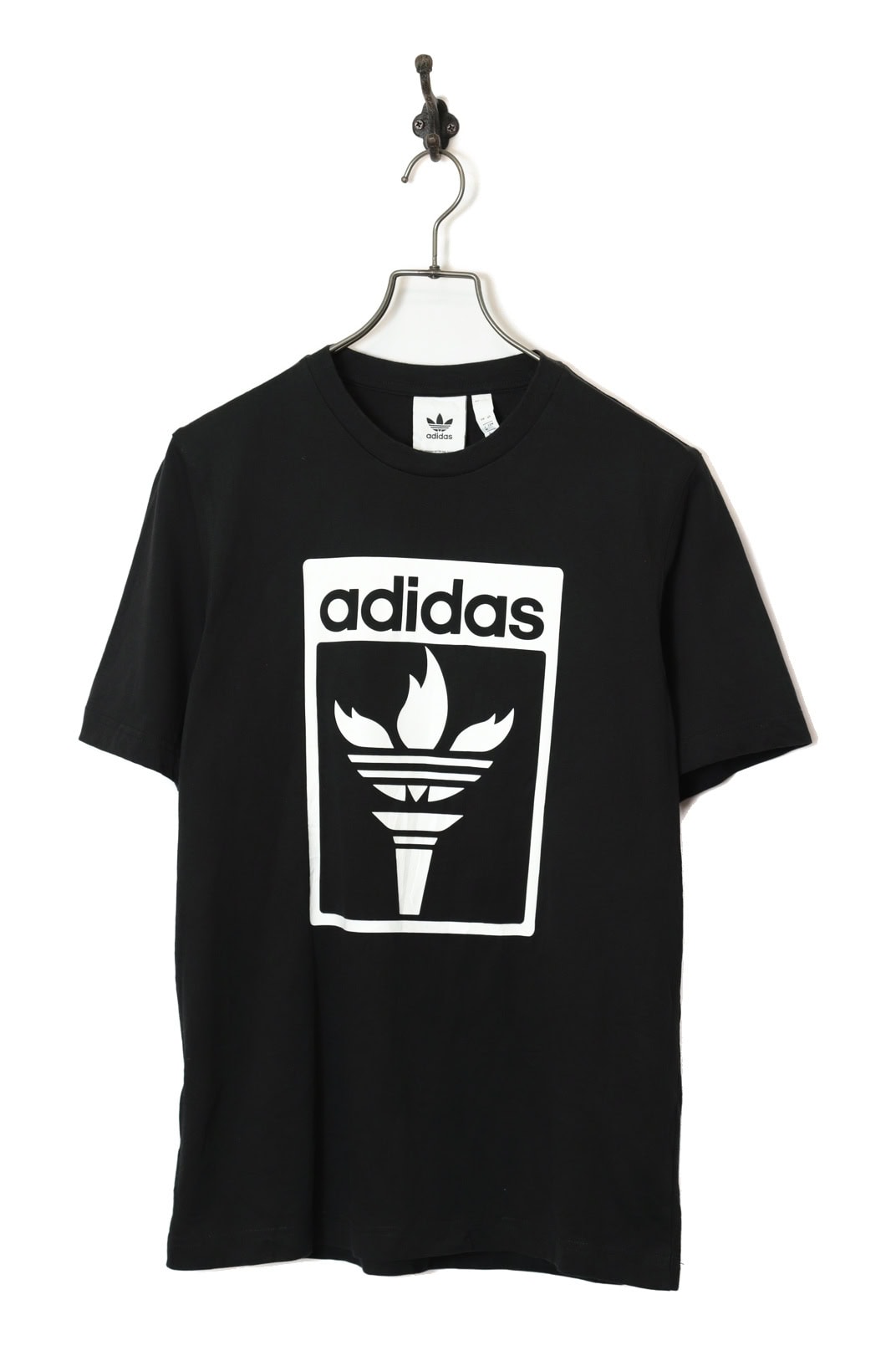 USED ADIDAS LOGO T-SHIRT/M