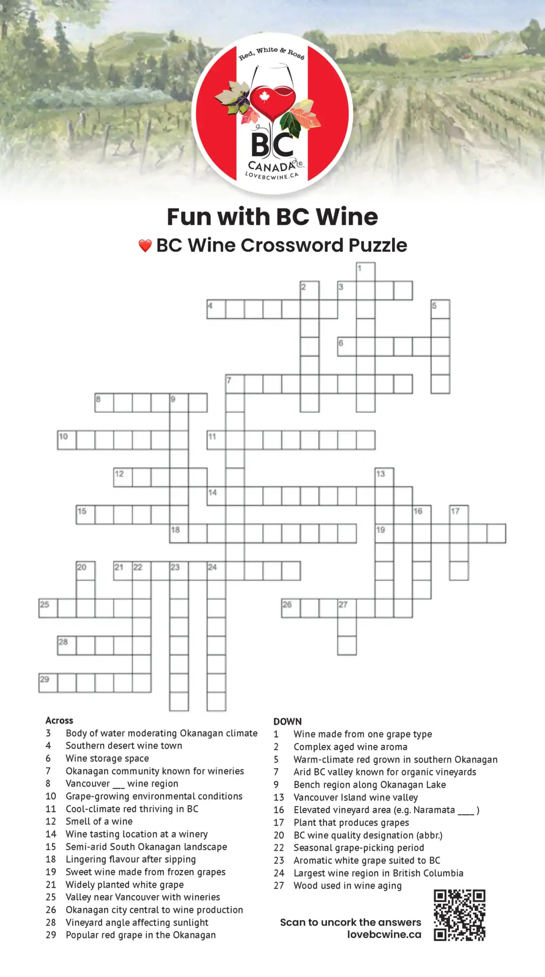 crossword puzzle