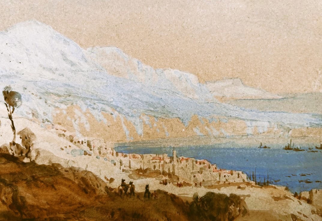 Le peintre de L’Ermitage à Nice