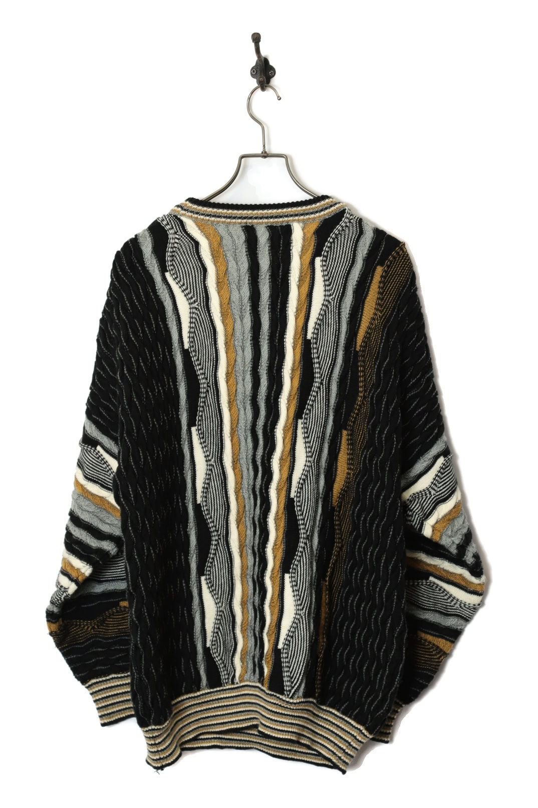 VINTAGE DESIGN KNIT SWEATER/XL - 画像 (7)