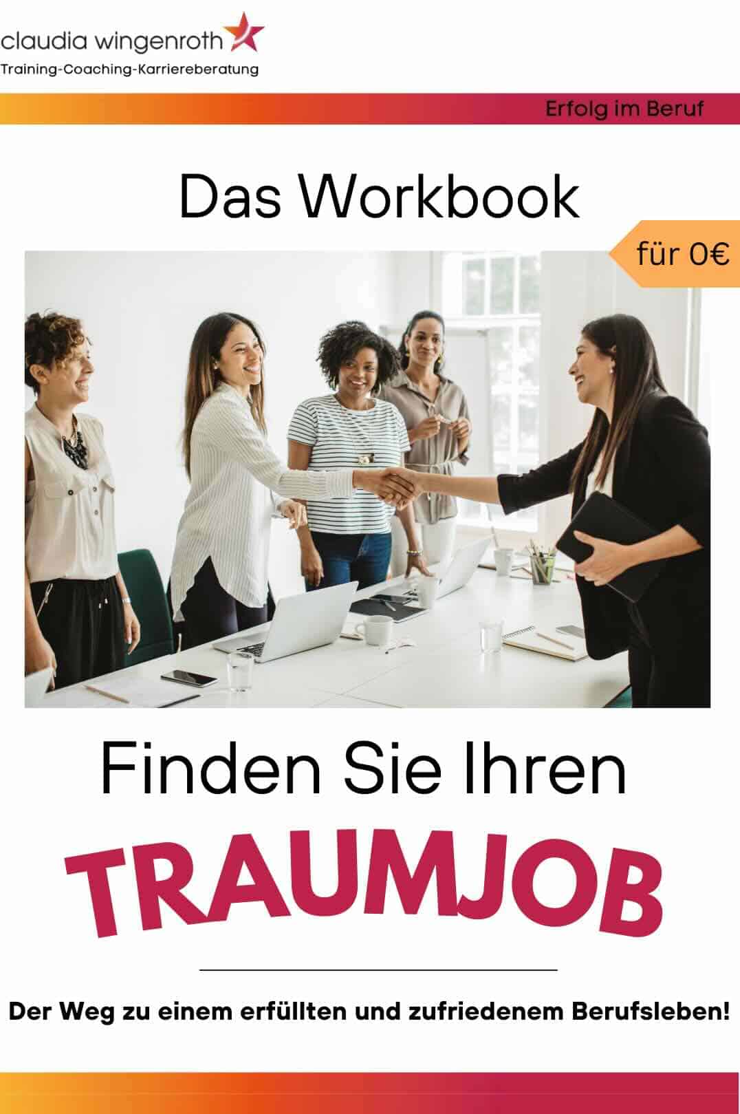 Workbook um Ihren Traumjob zu finden