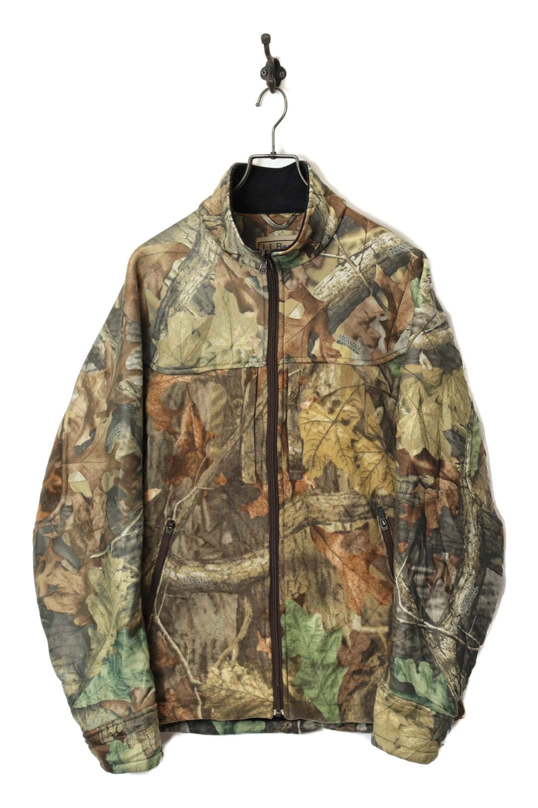USED L.L.BEAN fleece HUNTING JACKET/S
