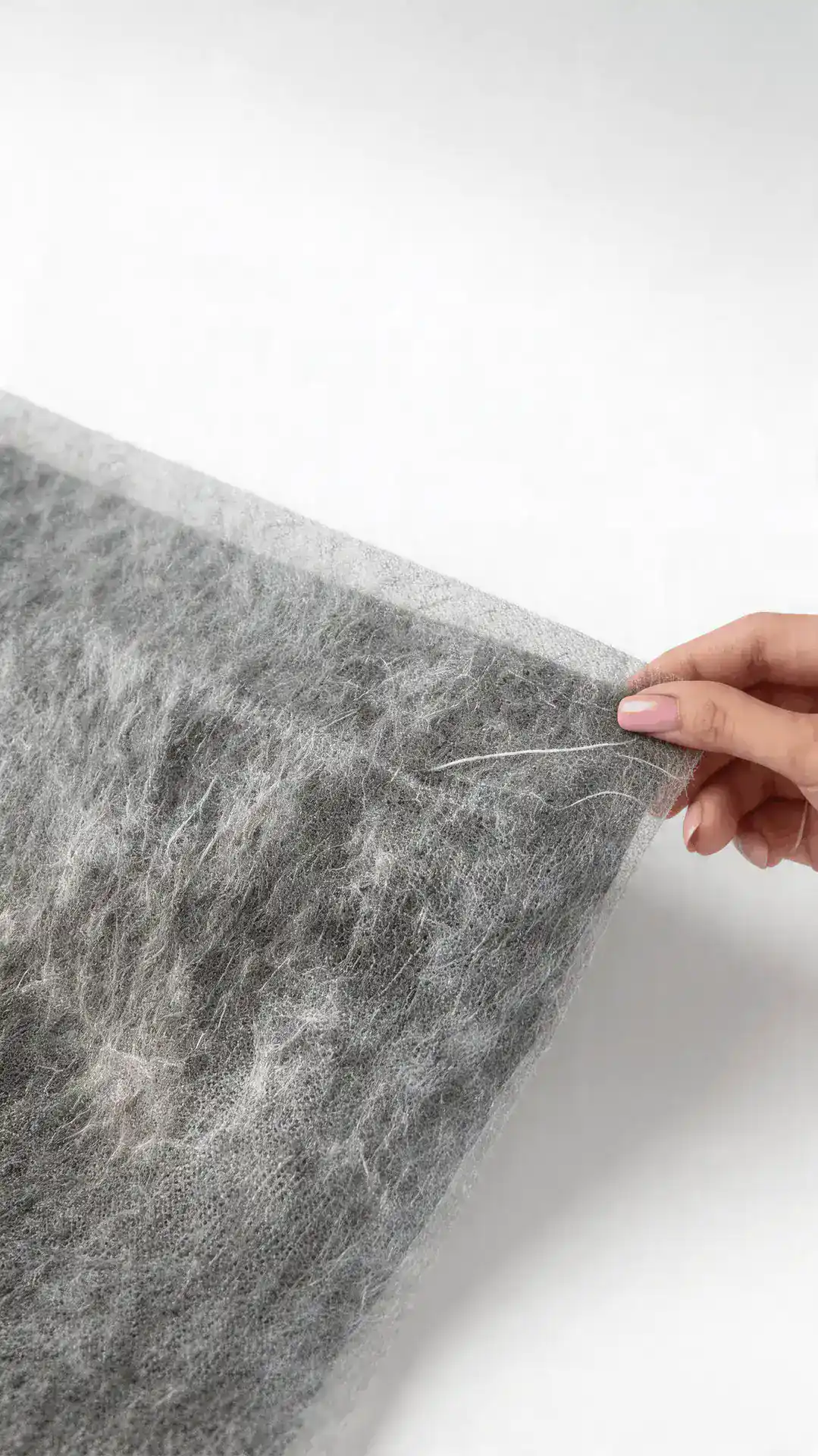 Non-woven fabric in a roll perforated 60cm x 80m white - Image 4