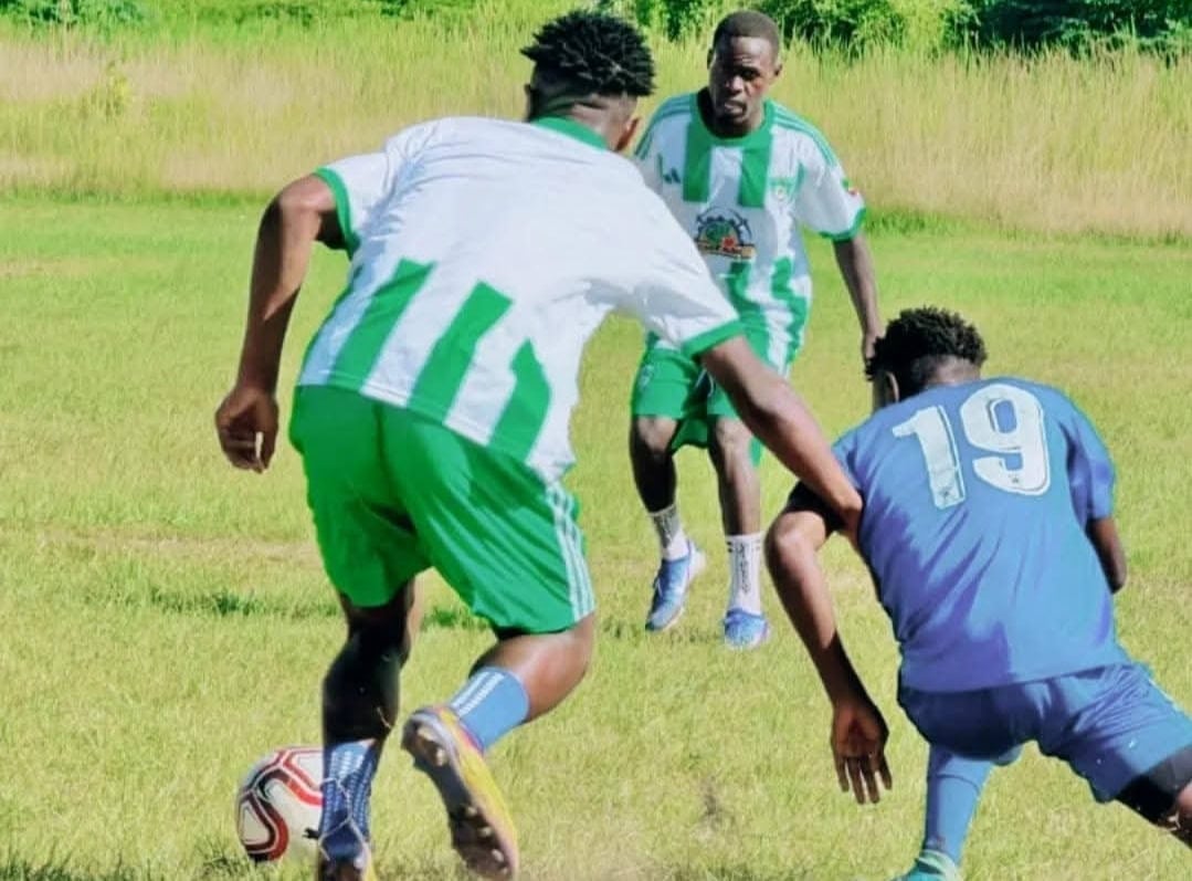 Good Morning FC during a practice match