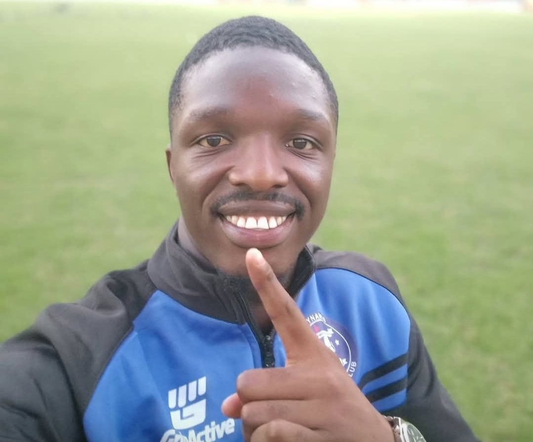 Dynamos goalkeeper Tatenda Makoni at Rufaro stadium