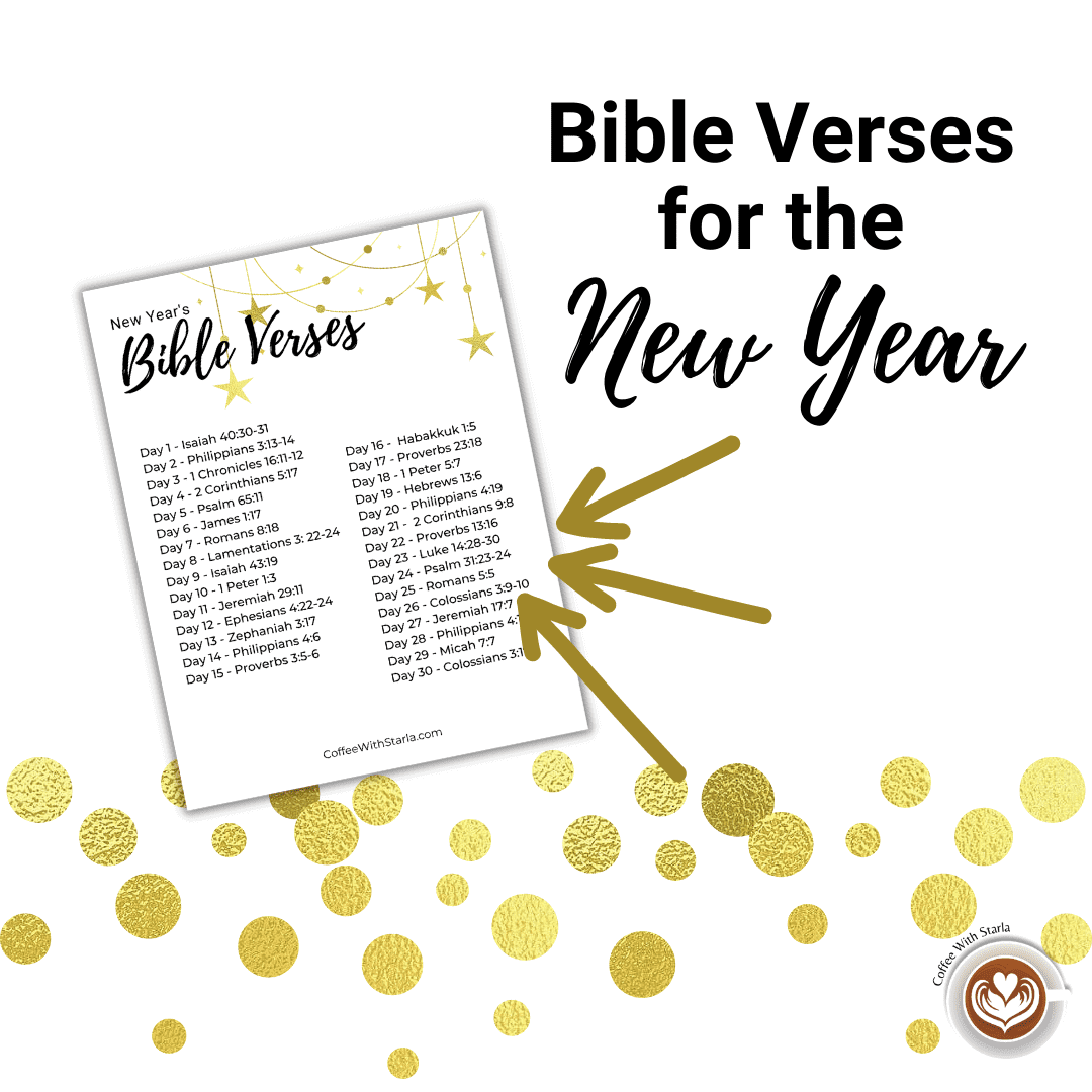 30 Awesome New Year Bible Verses Coffee With Starla