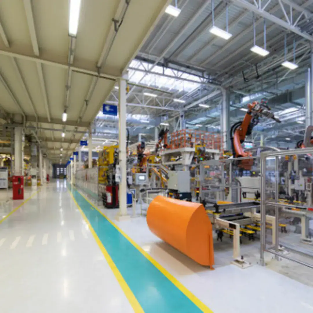 Production Area Epoxy Flooring in Pakistan