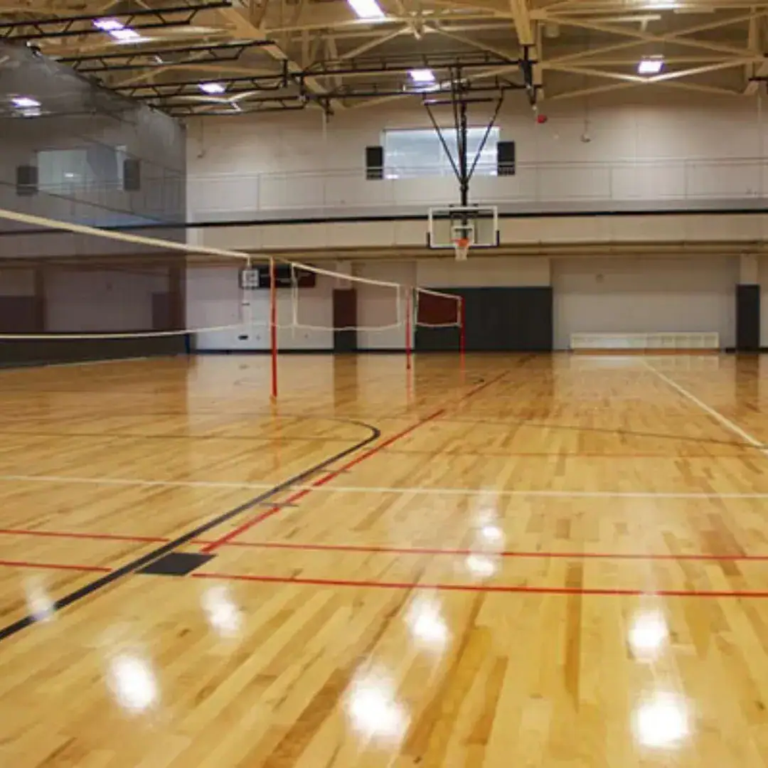 Volley Ball Court Wooden Flooring