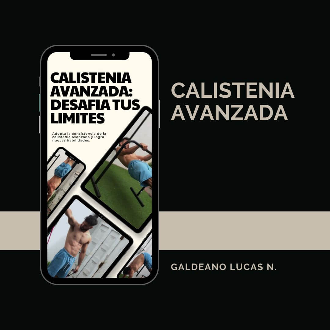 Portada original del ebook de calistenia avanzada de galdeano fit