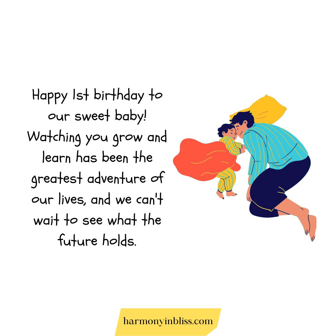 Inspiring First Birthday Wishes For Your Baby