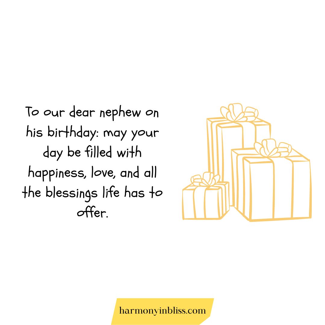 Birthday Wishes For a Nephew