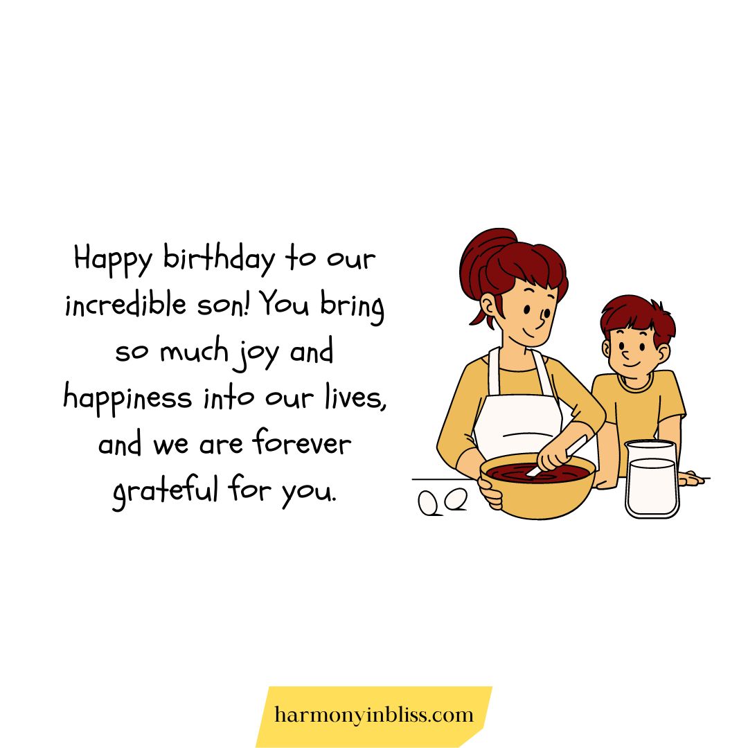 Birthday Wishes For a Son 