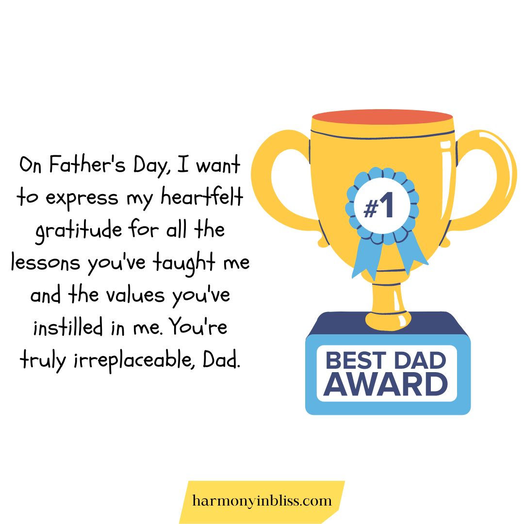 Fathers Day Card Messages For Your Dad