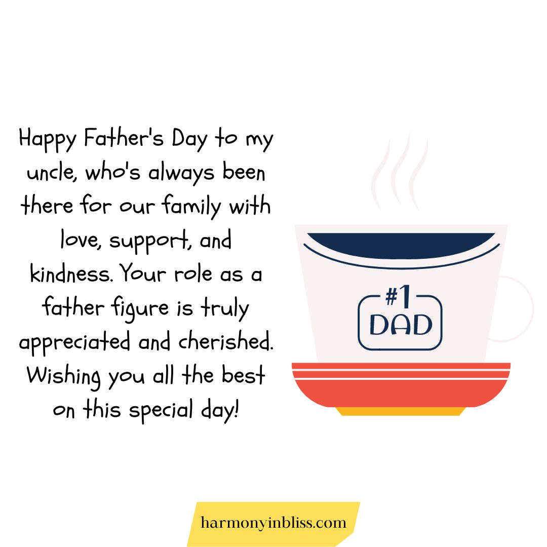 Father’s Day Card Messages for Your Uncle