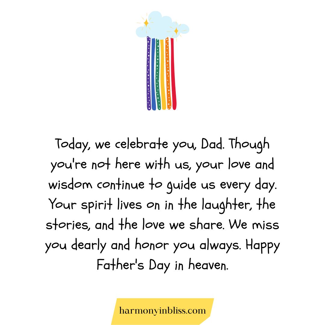 How to honor a deceased father on Father’s Day? 