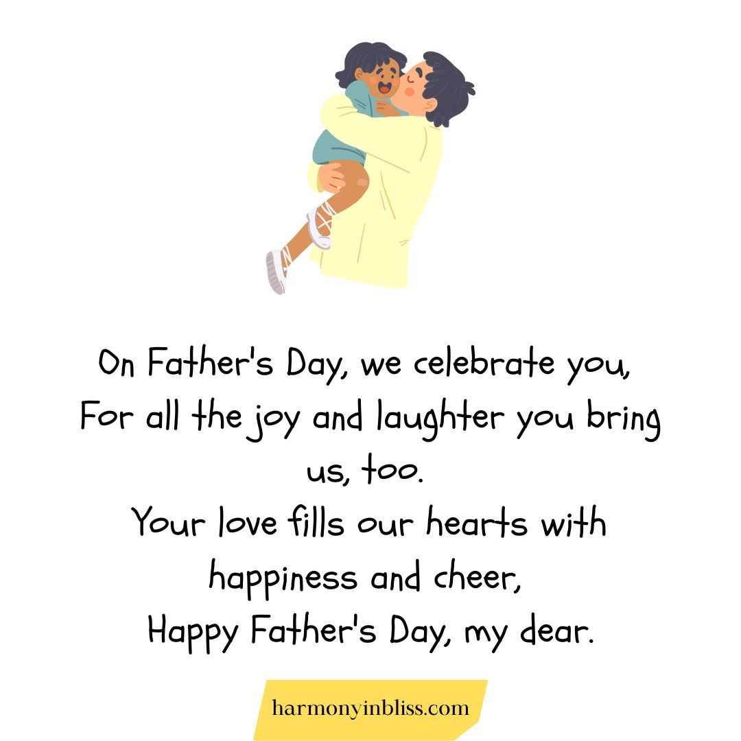 Short Father's Day Poems for Husband
