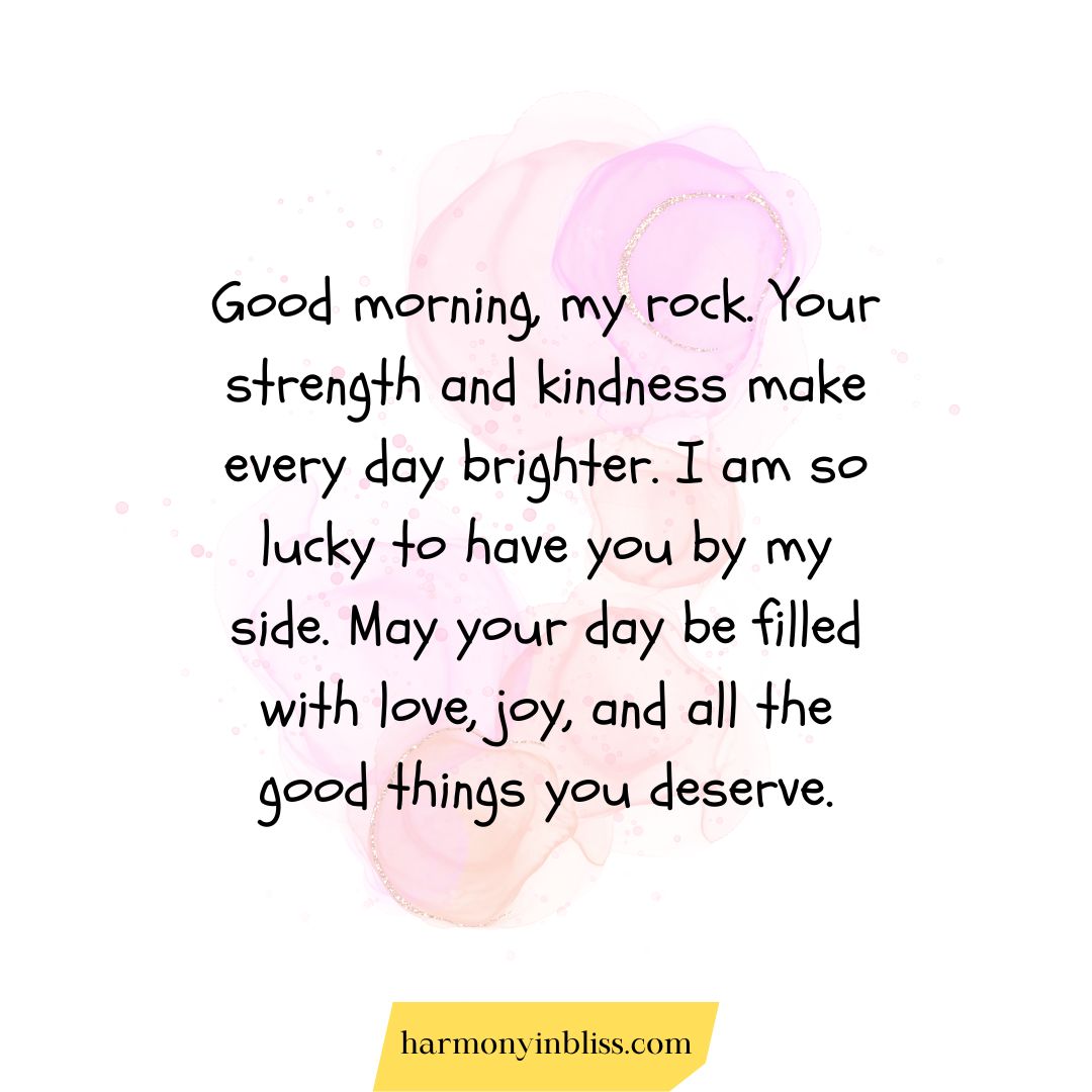 Good Morning Messages for Husband