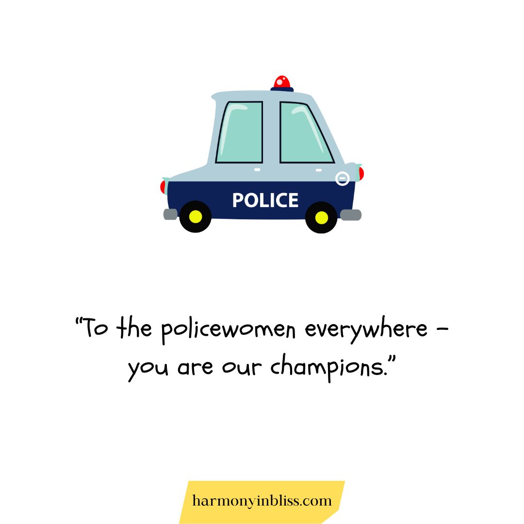 National Police Woman Day Quotes