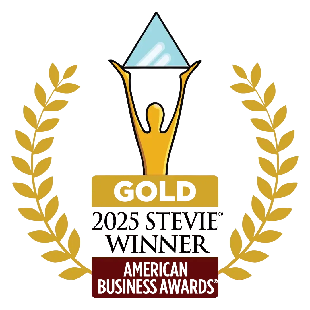 Stevie award gold winner