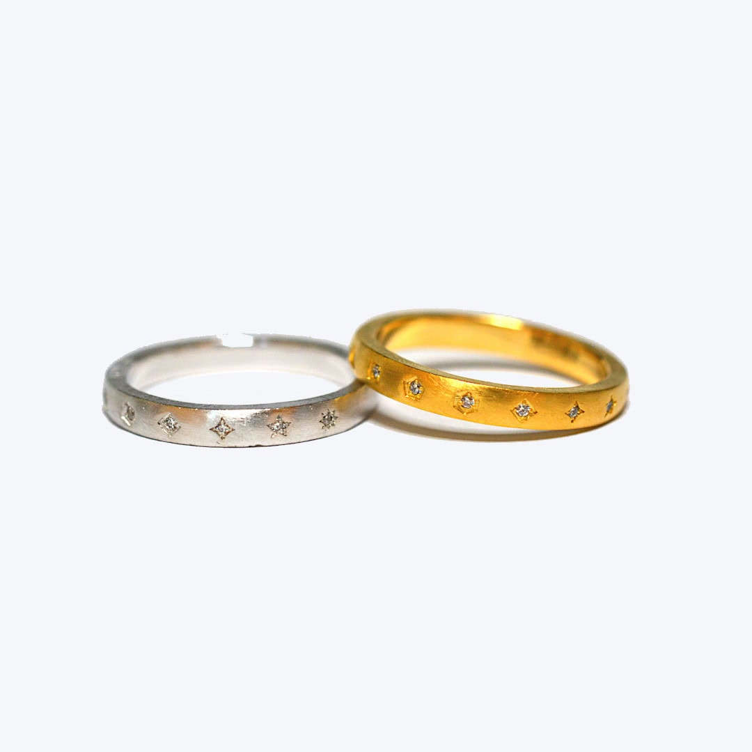 指輪の石留めについて | オーダーメイド・手作り結婚指輪のJEWEL CRAFT