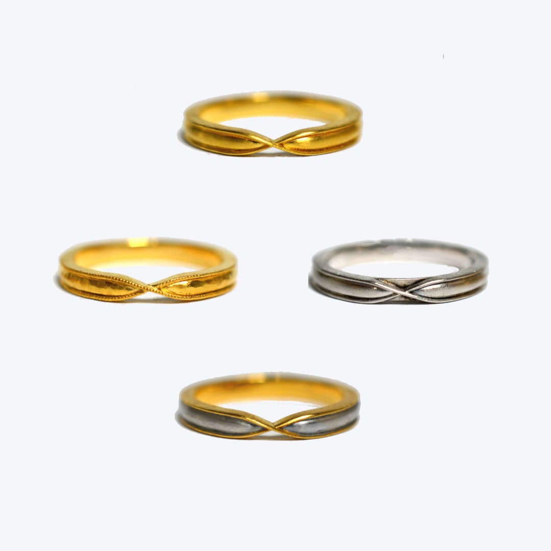 オーダー結婚指輪】インフィニティ(無限大)リング