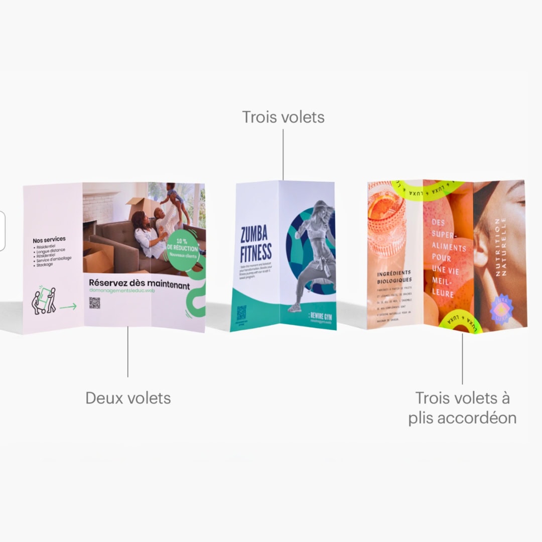 Création support brochure tarifs Reims