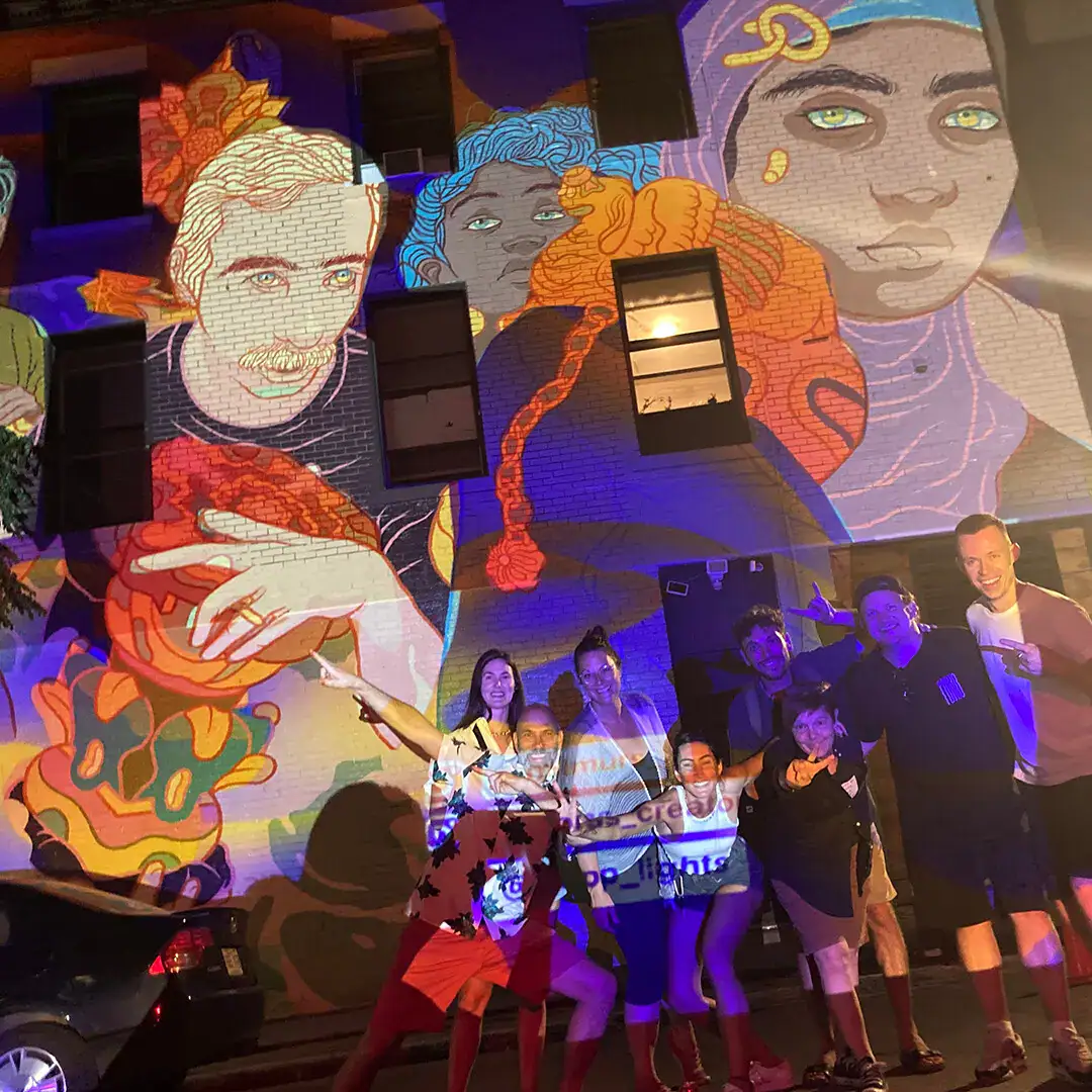 Projection mapping studio Montreal - MAPPLIGHTS project