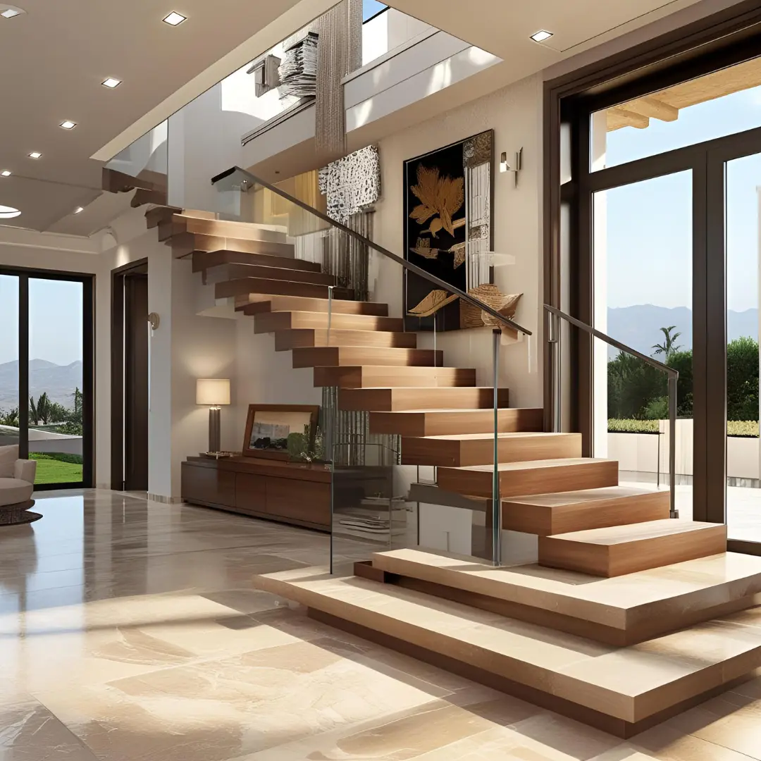 اشكال سلالم فلل