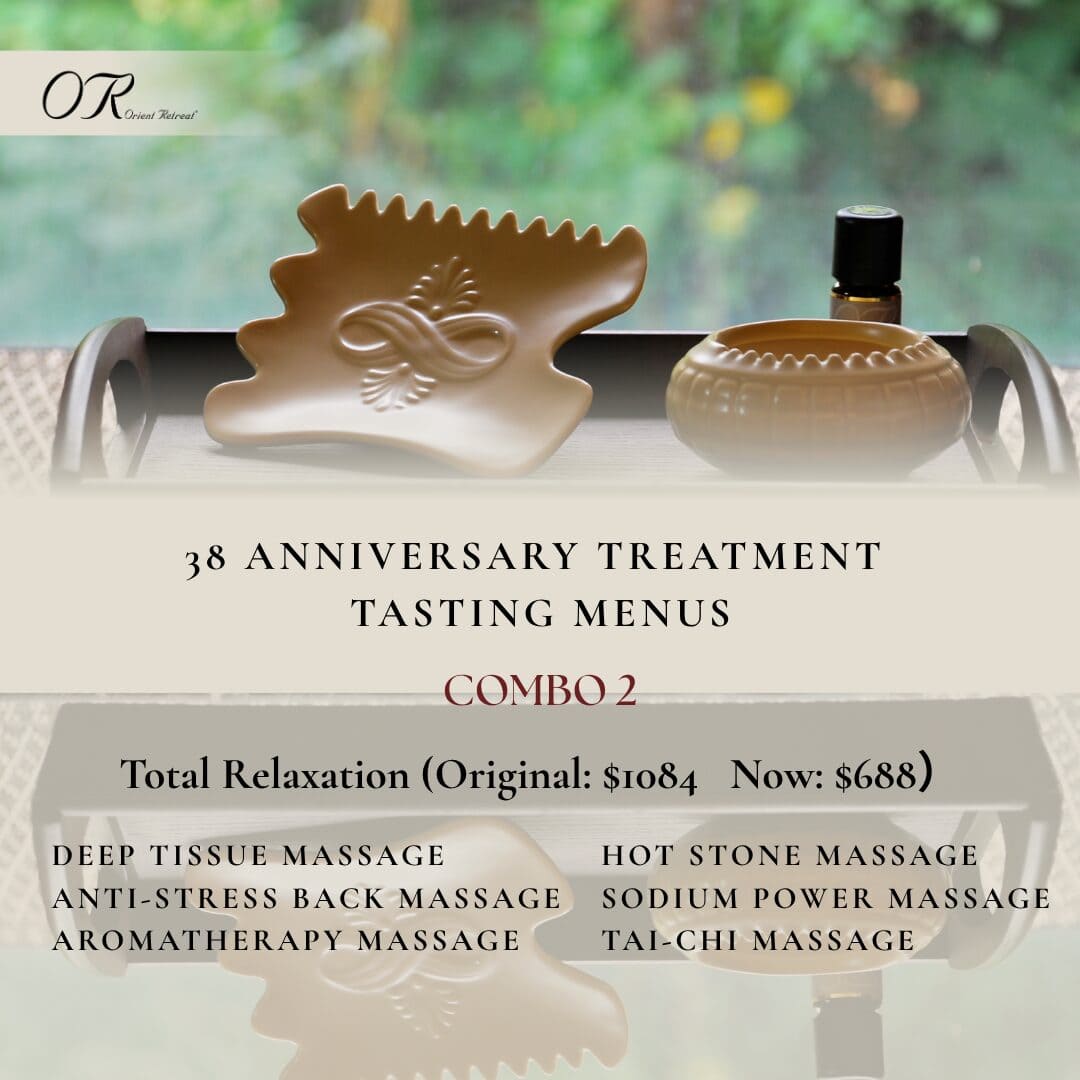 Orient Retreat Spa Total Relaxation Spa Package for $688.