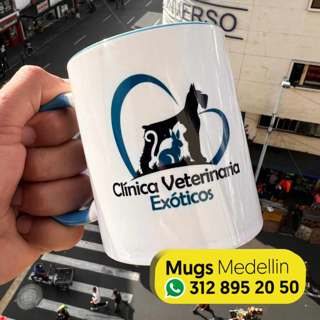 Mugs publicitarios color interno medellin