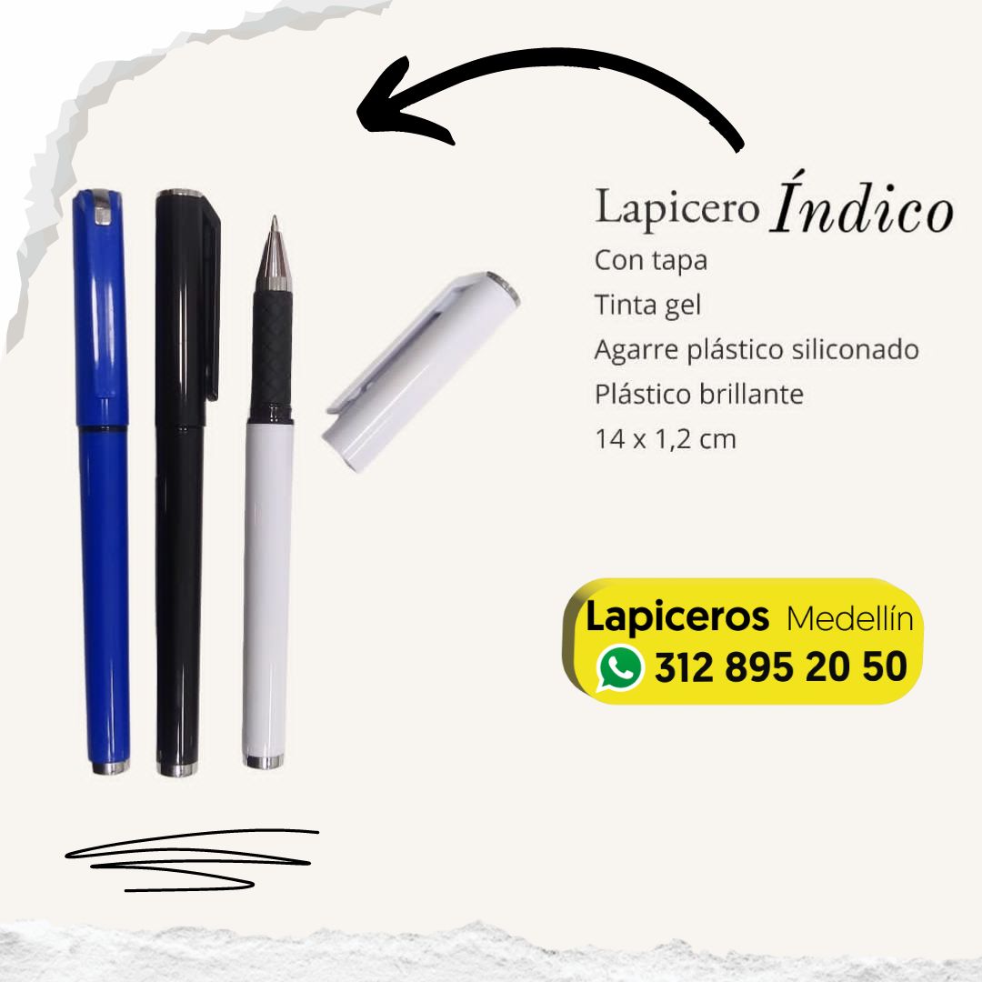 lapiceros con logo de la empresa medellin