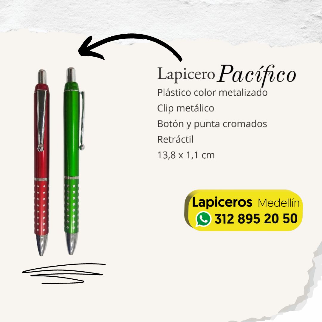 lapiceros publicitarios por mayor en medellin colombia