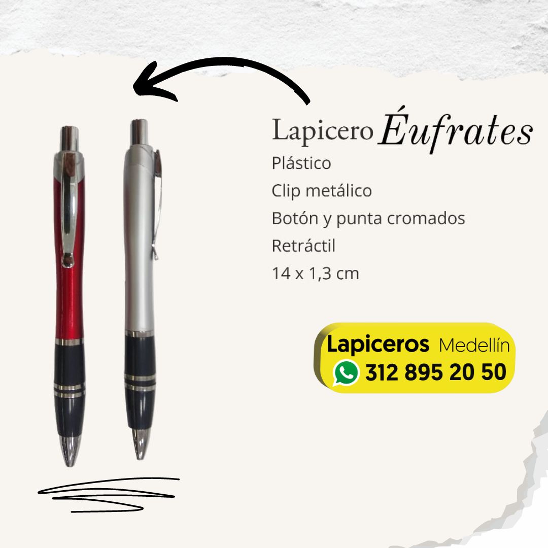 lapiceros publicitarios por mayor en medellin para empresas