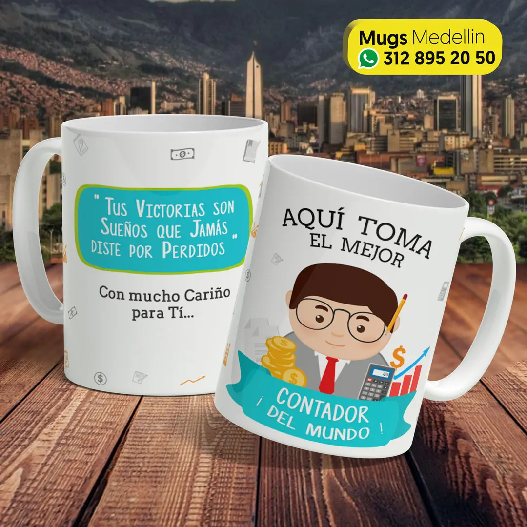 dia del contador mugs profesiones medellin dia del contador mugs profesiones medellin