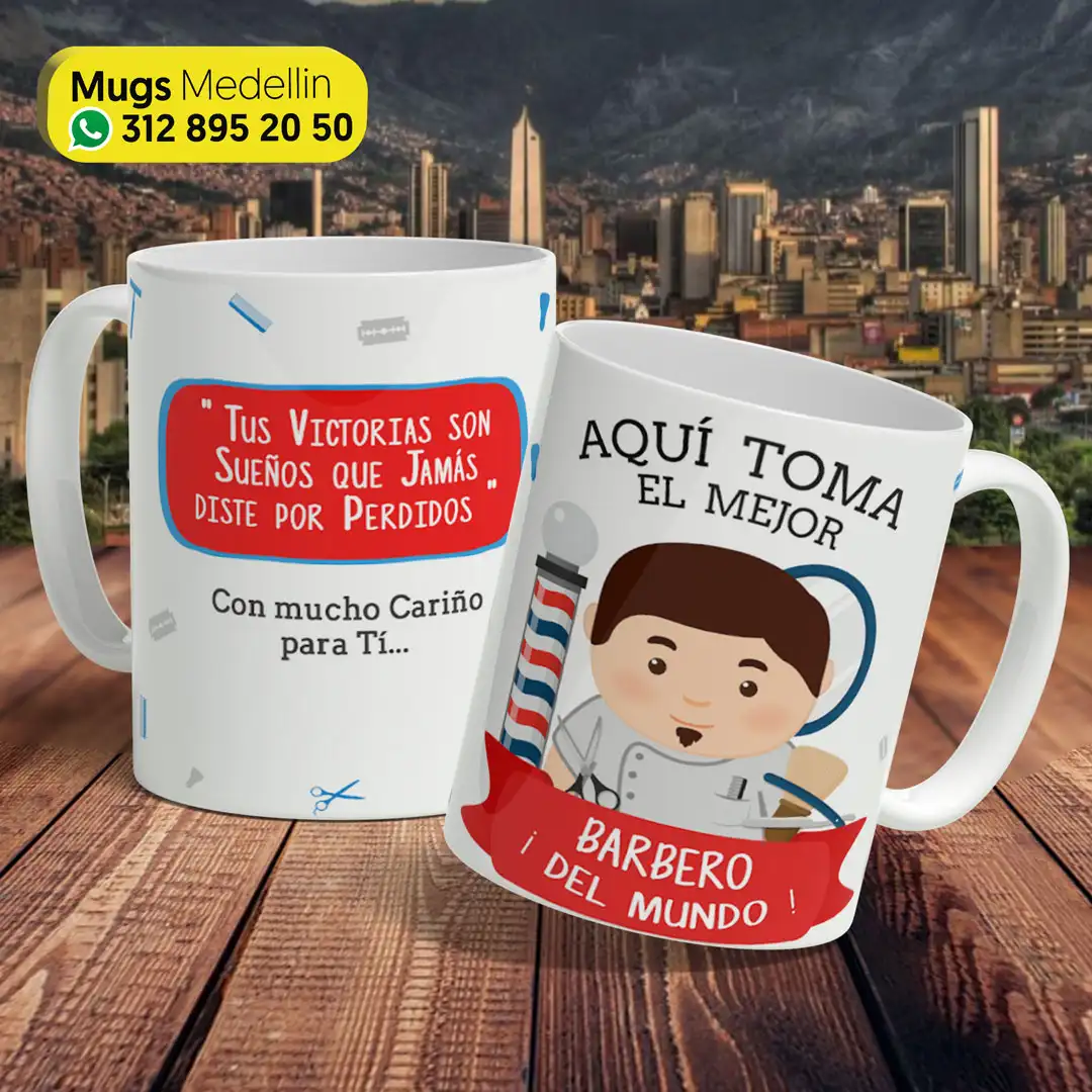 mug dia del barbero mug dia del barbero