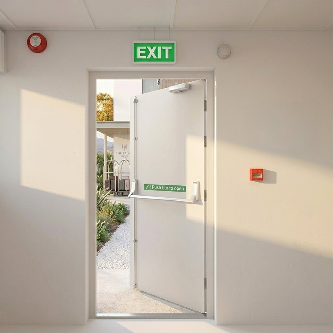 hotel fire doors