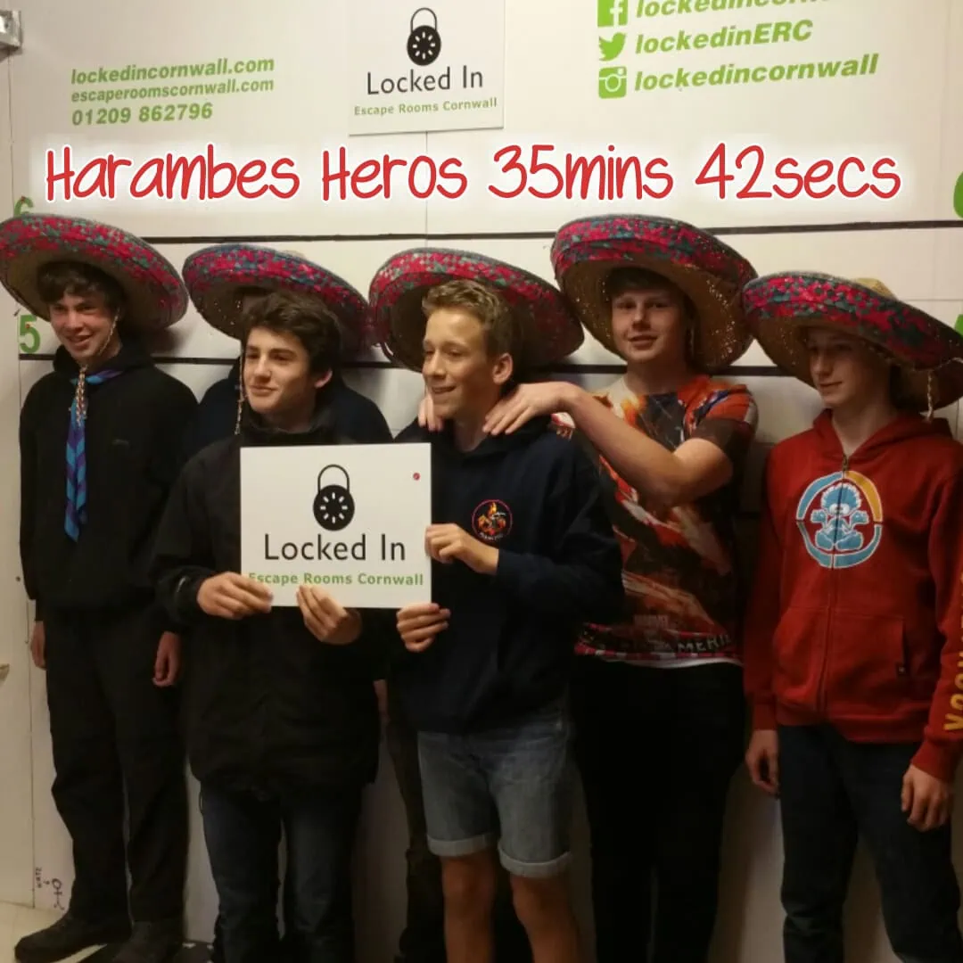Harambes Heros at Locked In Cornwall, 2016