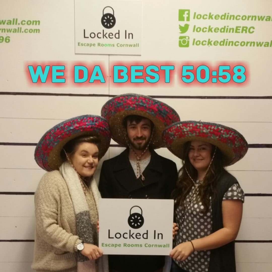 We da best at Locked In Cornwall, 2016