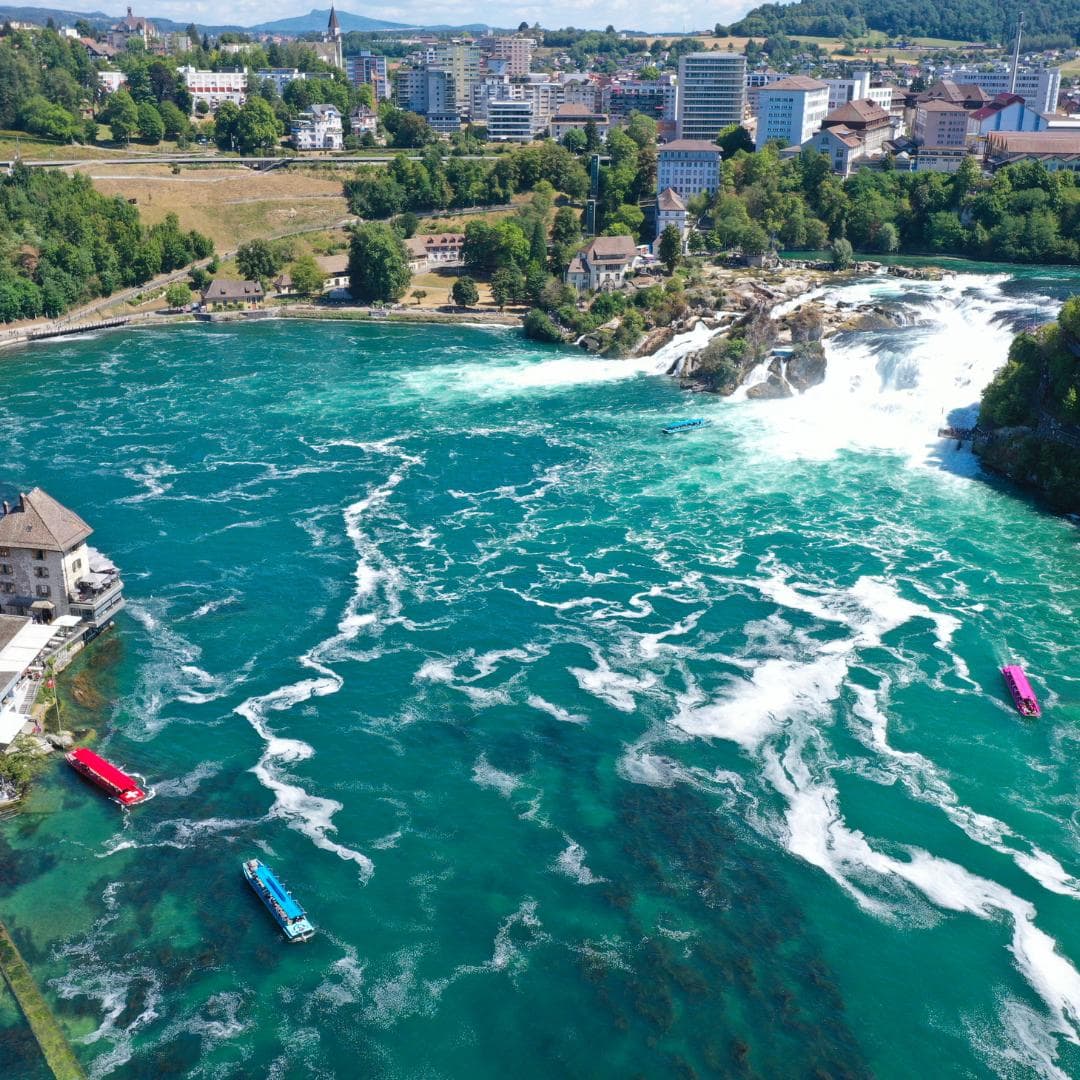 Rheinfall Schaffhausen - nix-wie-weg.de