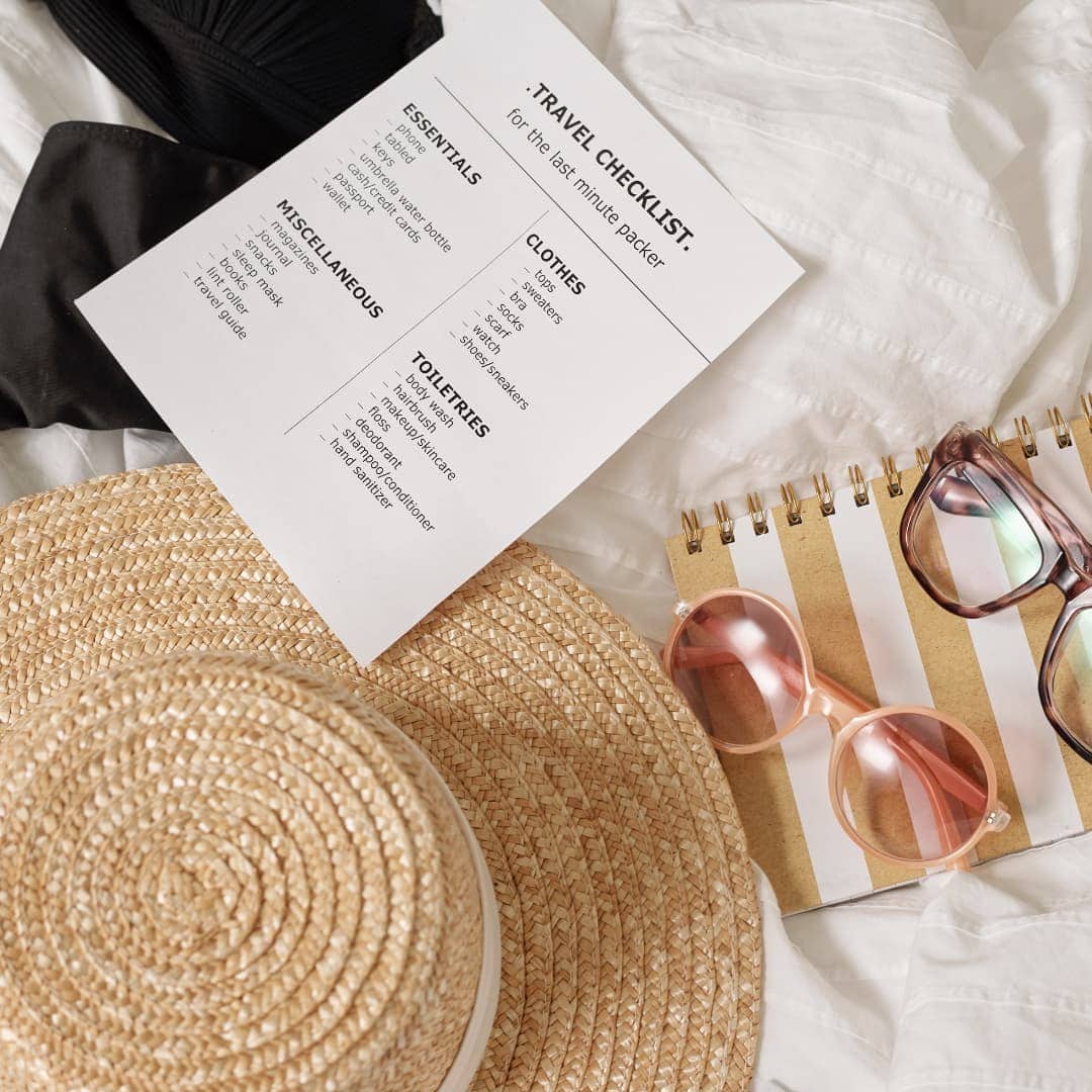 Reise Checkliste