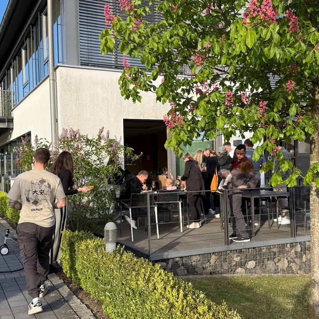 Herrliches Wetter bei unserem Sommerfest
