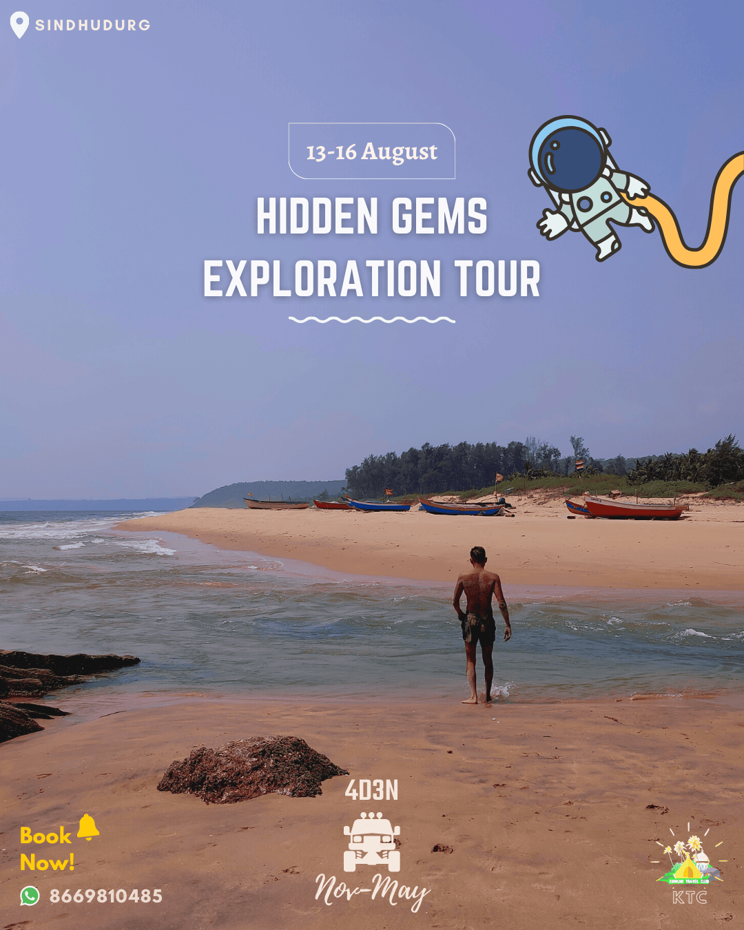 Konkan Winter Odyssey Tour 9 Camp Poster