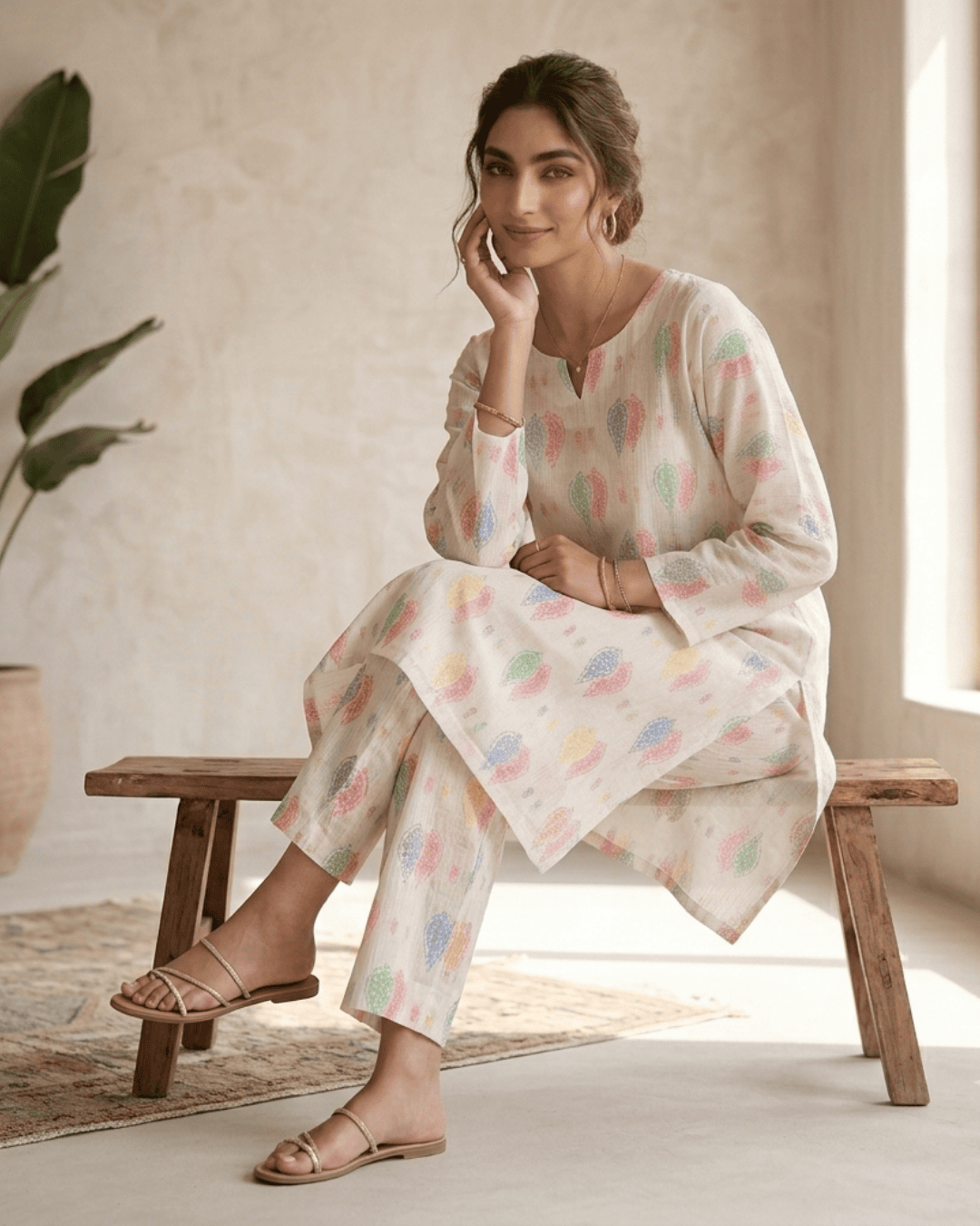CANDY PRINT'S SUMMER UNSTICHED DORIA LAWN 2PC ALL OVER
