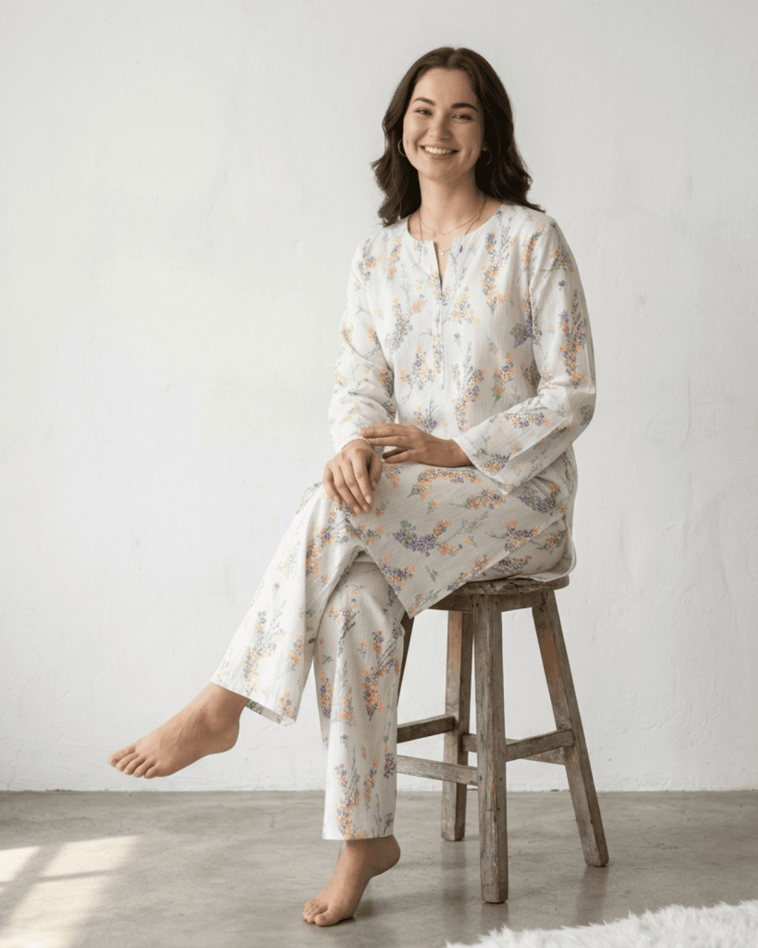CANDY PRINT'S SUMMER UNSTICHED DORIA LAWN 2PC ALL OVER