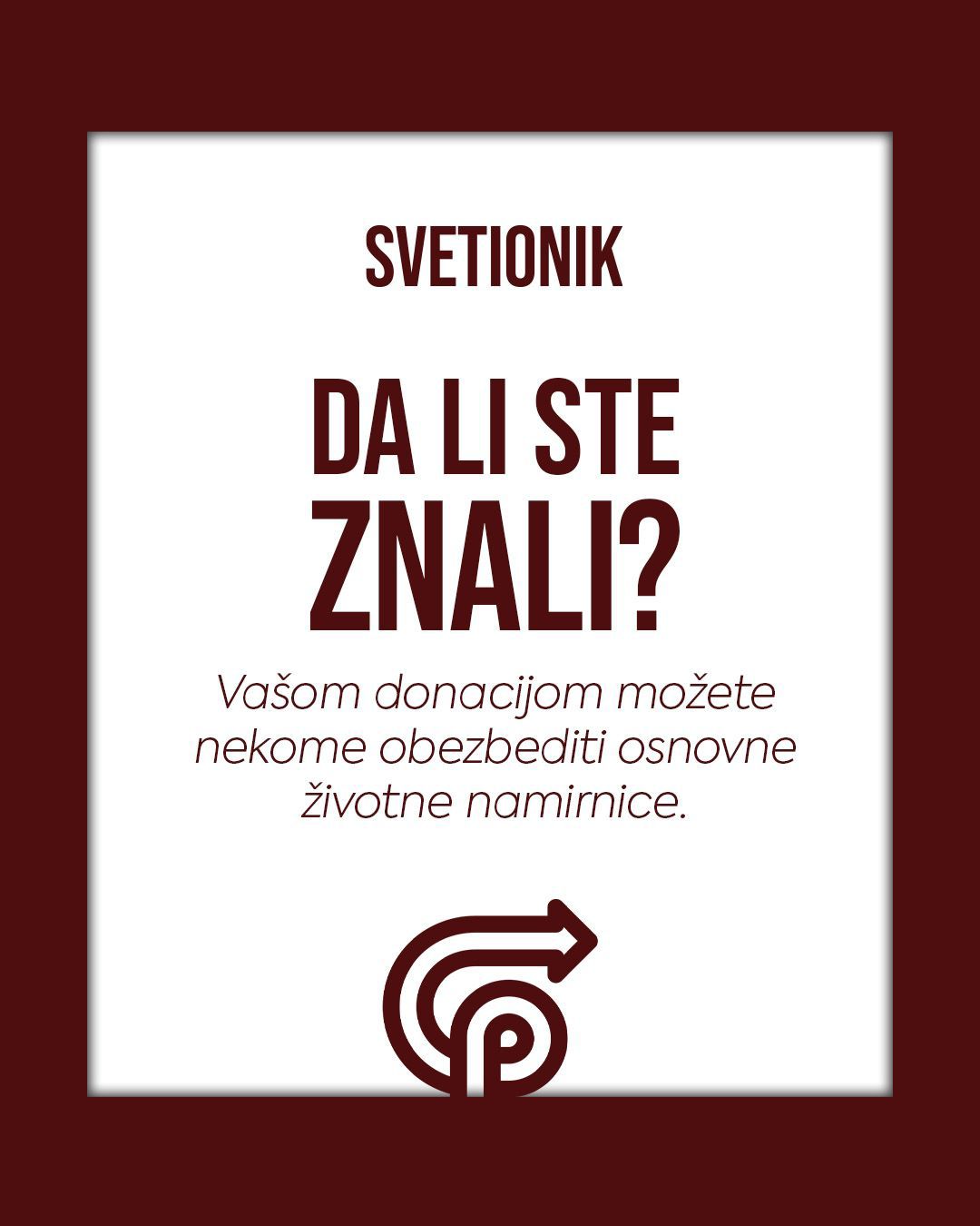 Tvoja Mala Pomoć Nekome Znači Sve
