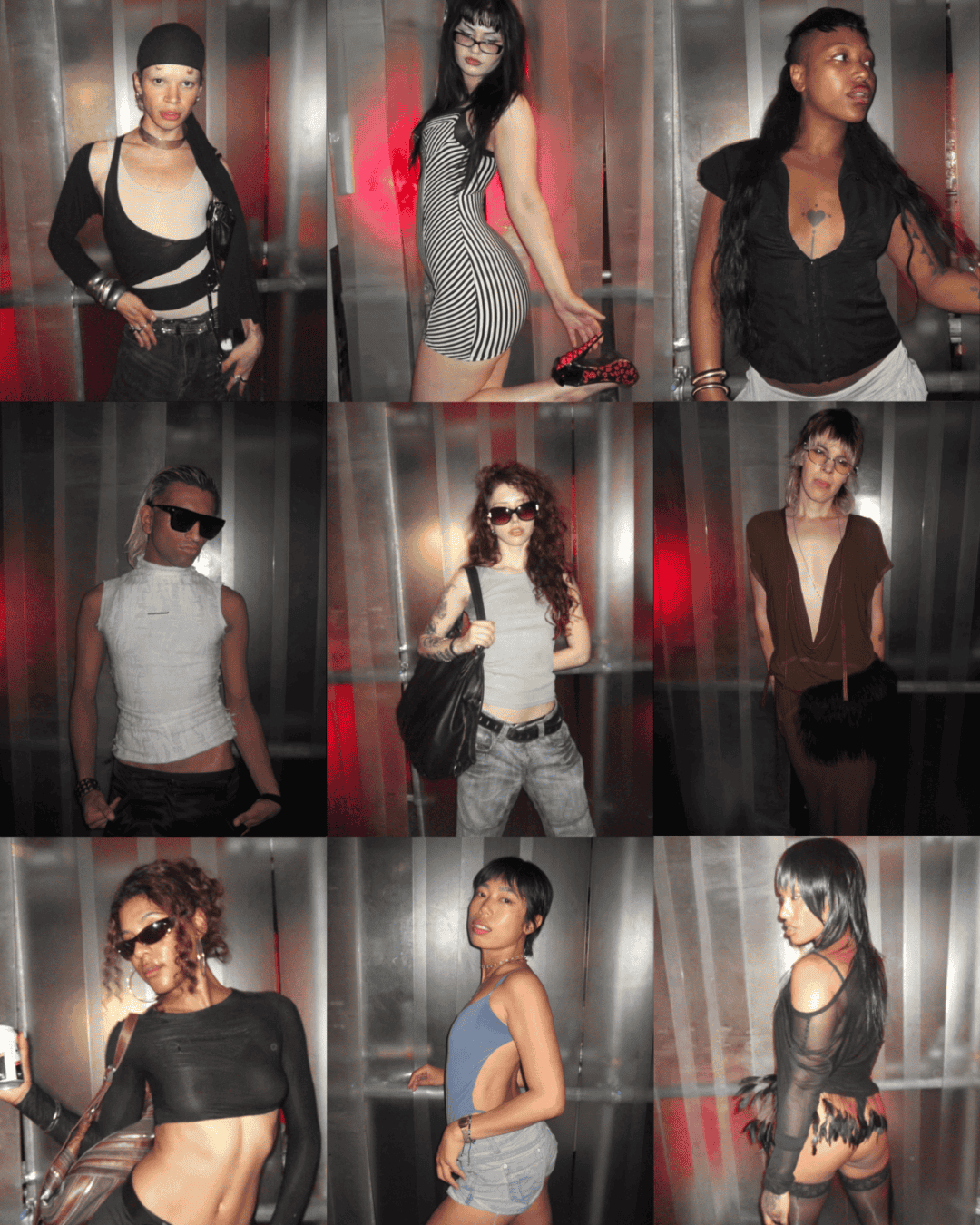 2CPerrea x Arca listening party, photographed for The Cold Magazine