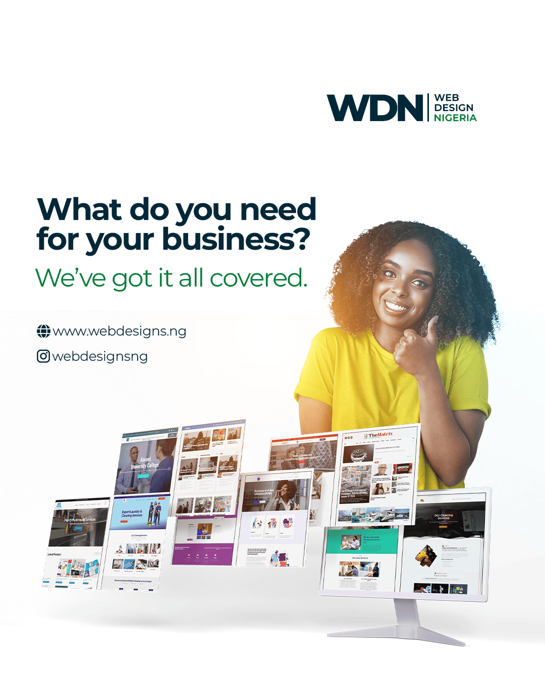 Web design promo banner