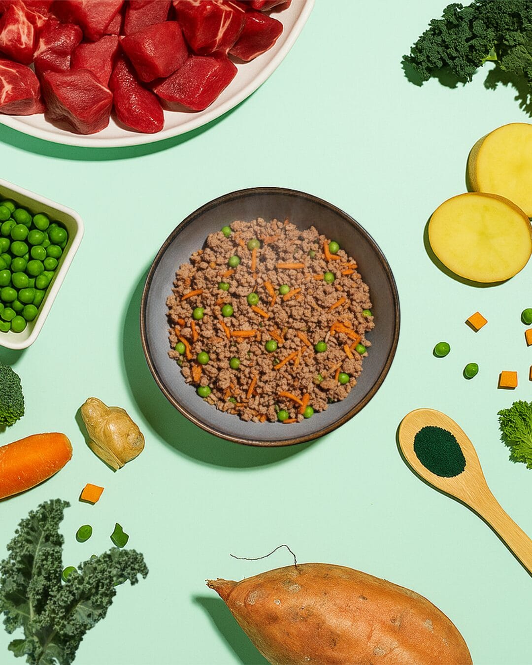 Beef recipe on a plate