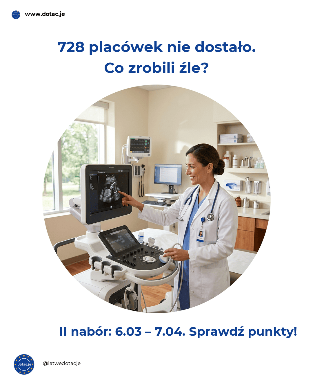 II nabór POZ 2026 — dotacja na sprzęt medyczny i cyfryzację placówki