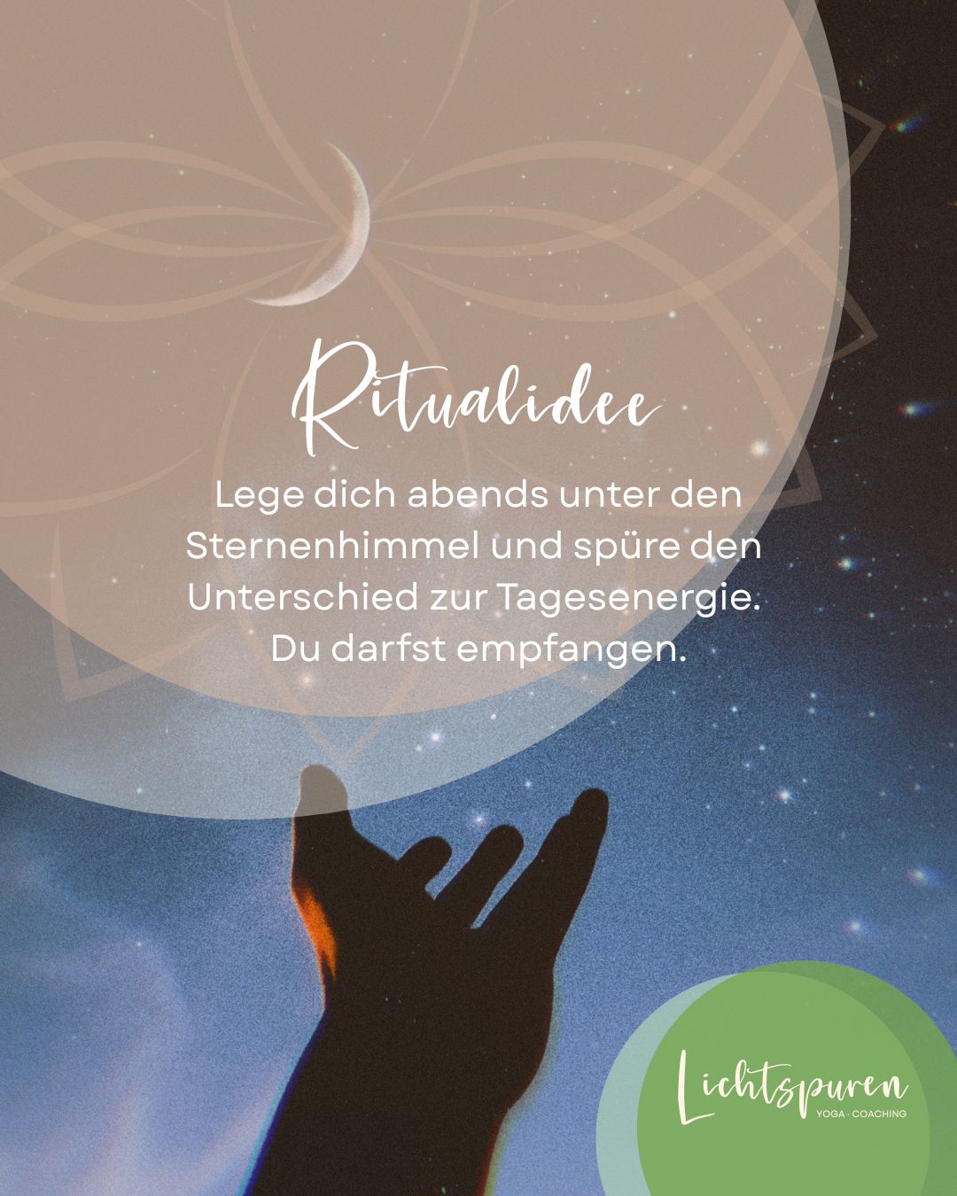 YL Ritualidee Sternenhimmel